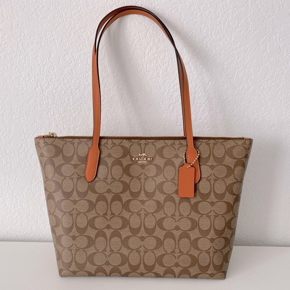 Coach tote signature canvas - Picture 1 of 5